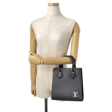 将图像加载到图库查看器中,LOUIS VUITTON Sac Plat NoirM20958 Epi Leather Size BB