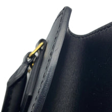 将图像加载到图库查看器中,LOUIS VUITTON Sac Plat NoirM20958 Epi Leather Size BB