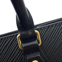 将图像加载到图库查看器中,LOUIS VUITTON Sac Plat NoirM20958 Epi Leather Size BB