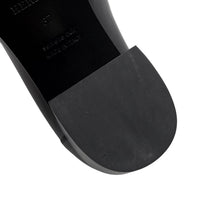 Load image into Gallery viewer, HERMES Mocassins Dauphin Black Leather Size 37