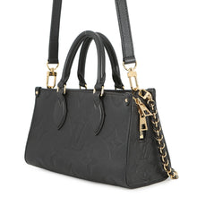 将图像加载到图库查看器中,LOUIS VUITTON Onthego NoirM23640 Monogram Empreinte Leather Size EW