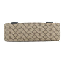 将图像加载到图库查看器中,GUCCI Messenger Shoulder Bag Beige/Black406367 GG Supreme Leather