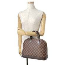 将图像加载到图库查看器中,LOUIS VUITTON Alma RedN53151 Damier Ebene Canvas Size PM
