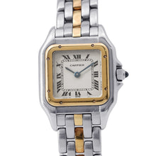 将图像加载到图库查看器中,CARTIER PANTHERE SM 1 row H29.8mm×W21.7mm Stainless Steel K18YG White Dial84083241