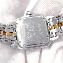 将图像加载到图库查看器中,CARTIER PANTHERE SM 1 row H29.8mm×W21.7mm Stainless Steel K18YG White Dial84083241