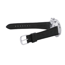 Load image into Gallery viewer, SEIKO Chronograph Baby Panda W40mm Stainless Steel Leather Black Dial6138-8000