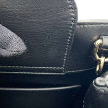 将图像加载到图库查看器中,GUCCI Diana Tote Bag Black832982 Leather Size Medium