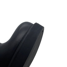 Load image into Gallery viewer, GUCCI Double G EncreBoots Black719849 Leather GG Canvas Size 34 1/2