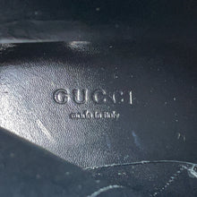 Load image into Gallery viewer, GUCCI Double G EncreBoots Black719849 Leather GG Canvas Size 34 1/2