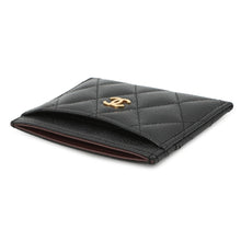 将图像加载到图库查看器中,CHANEL Matelasse Classic Card Case BlackAP0213 Caviar Leather
