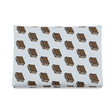 将图像加载到图库查看器中,HERMES Calvi Duo Bag Motif Blue Brum Swift Leather