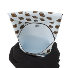 将图像加载到图库查看器中,HERMES Calvi Duo Bag Motif Blue Brum Swift Leather