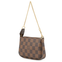 将图像加载到图库查看器中,LOUIS VUITTON Mini Pochette Accessoires BrownN58011 Damier Ebene Canvas