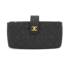 将图像加载到图库查看器中,CHANEL Pouch BlackA48227 Caviar Leather