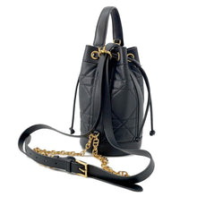 Load image into Gallery viewer, Dior Maxicannage Backpack BlackM3350UHOW_M900 Calf Leather Size Small