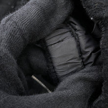 Load image into Gallery viewer, PRADA Knitted Down Jacket Size 36 BlackP25I07 Wool70% Cashmere30%