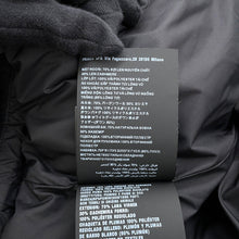 Load image into Gallery viewer, PRADA Knitted Down Jacket Size 36 BlackP25I07 Wool70% Cashmere30%