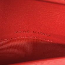 Load image into Gallery viewer, CHANEL Matelasse CC Logo Flap Wallet RedA84341 Caviar Leather