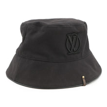 Load image into Gallery viewer, LOUIS VUITTON LV City Bucket Hat Size M NoirM7054M Cotton100%