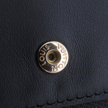 将图像加载到图库查看器中,LOUIS VUITTON Portefeuille Lou BlackM81599 Lamb Leather/Monogram・Pattern