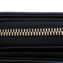 将图像加载到图库查看器中,LOUIS VUITTON Portefeuille Lou BlackM81599 Lamb Leather/Monogram・Pattern