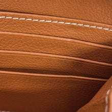 将图像加载到图库查看器中,CARTIER C de Cartier Zip Around Long Clothes BrownL3001532 Leather