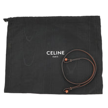 Load image into Gallery viewer, CELINE Kabatais 2-Way Bag White/Black199162 Canvas Leather Size Small