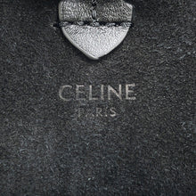 Load image into Gallery viewer, CELINE Triomphe bucket bag Black118293 Calf Leather Size Small