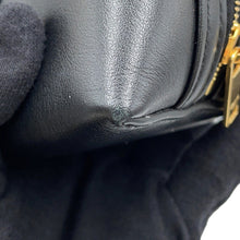 将图像加载到图库查看器中,CELINE Cuir Triomphe Chain Clutch Black10E383DR8 Smooth Calf Leather