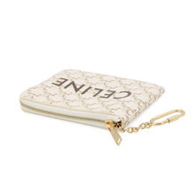Load image into Gallery viewer, CELINE Coin purse with Triomphe logo White10C662CA2 PVC