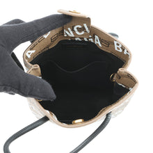 Load image into Gallery viewer, BALENCIAGA Large shopping bag Brown/Black693805 PVC Leather