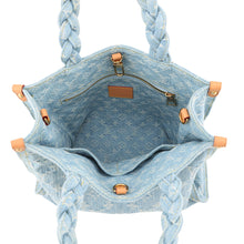 将图像加载到图库查看器中,LOUIS VUITTON Let go Sky BlueM24897 Monogram Denim