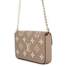 Load image into Gallery viewer, LOUIS VUITTON Felicie Pochette Tourterelle/ClaimM69977 Monogram Empreinte Leather