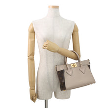 Load image into Gallery viewer, LOUIS VUITTON On My Side Greige/Light BlueM57729 Monogram Calf Leather Size PM
