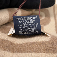 Load image into Gallery viewer, HERMES Cashmere Scarf Clic Se Nue Marron Grasset/Craie Silk100%