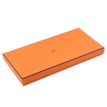 将图像加载到图库查看器中,HERMES Cashmere Scarf "Clic-se-nue" Marron Grasset/Craie Cashmere100%