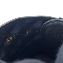 Load image into Gallery viewer, CHANEL CC Logo Short Boots BlackG39516 Leather Size 35