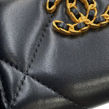 Load image into Gallery viewer, CHANEL CAHNEL19 coin purse BlackAP0949 Lambskin