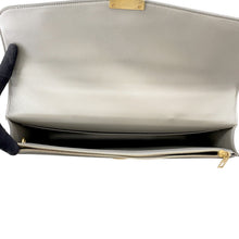Load image into Gallery viewer, CELINE 2WAY business bag Silver190693 Laminated Calf Leather Size Small