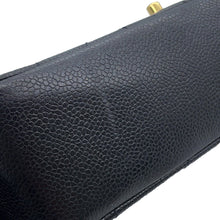 将图像加载到图库查看器中,CHANEL Matelasse Diana Single Flap Chainshoulder Bag BlackA01165 Caviar Leather Size 25