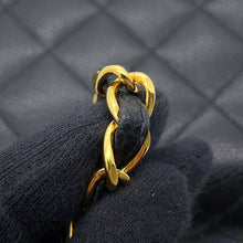 Load image into Gallery viewer, CHANEL Matelasse Diana Single Flap Chainshoulder Bag BlackA01165 Caviar Leather Size 25