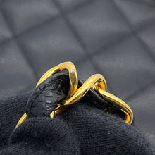 Load image into Gallery viewer, CHANEL Matelasse Diana Single Flap Chainshoulder Bag BlackA01165 Caviar Leather Size 25