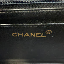 Load image into Gallery viewer, CHANEL Matelasse Diana Single Flap Chainshoulder Bag BlackA01165 Caviar Leather Size 25