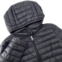 将图像加载到图库查看器中,MONCLER Barbel Long Down Jacket BlackC10934931299 Nylon100%