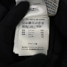 将图像加载到图库查看器中,MONCLER Barbel Long Down Jacket BlackC10934931299 Nylon100%