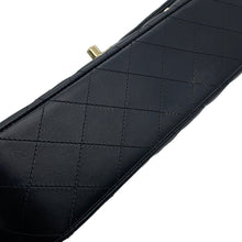 Load image into Gallery viewer, CHANEL Matelasse W Flap Chain Shoulder 24 Year Cruise BlackA01112 Lambskin Size 25