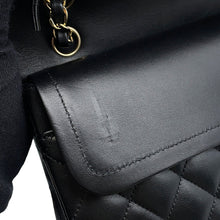 Load image into Gallery viewer, CHANEL Matelasse W Flap Chain Shoulder 24 Year Cruise BlackA01112 Lambskin Size 25