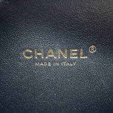 Load image into Gallery viewer, CHANEL CC Figley Shoulder Navy/BlackA93343 Caviar Leather