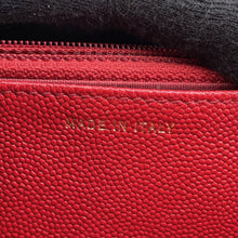Load image into Gallery viewer, CHANEL Mademoiselle Chain Wallet RedA80972 Caviar Leather