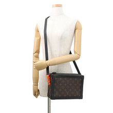 Load image into Gallery viewer, LOUIS VUITTON Soft Trunk NoirM44427 Monogram / Solar Powered Ray Virgil Abloh